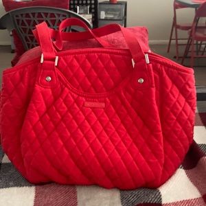 Vera Bradley Fire Red Glenna Handbag